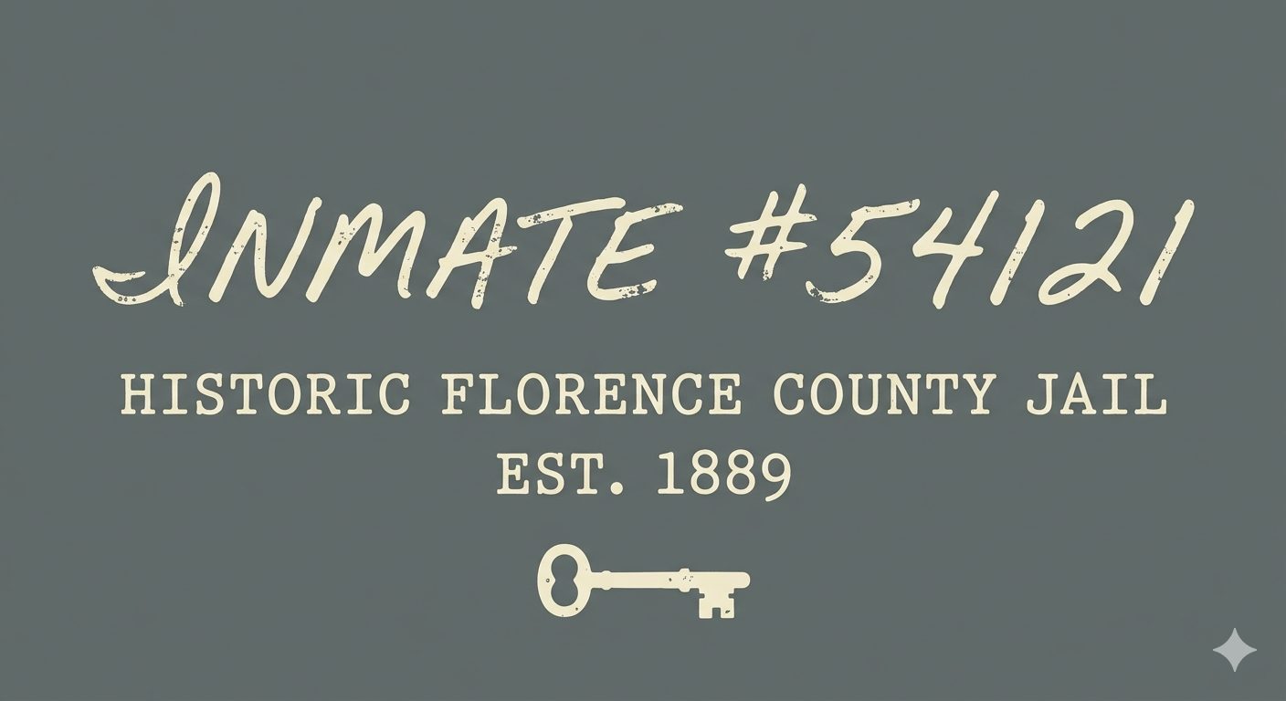Inmate #54121 — Historic Florence County Jail Tee