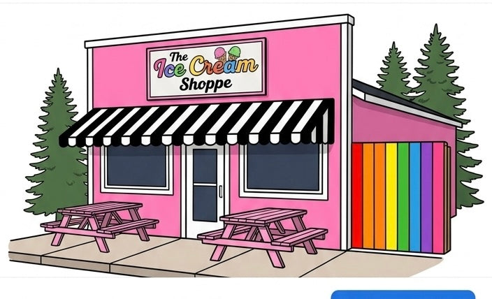 Ice Cream Shoppe Shirt Wholesale