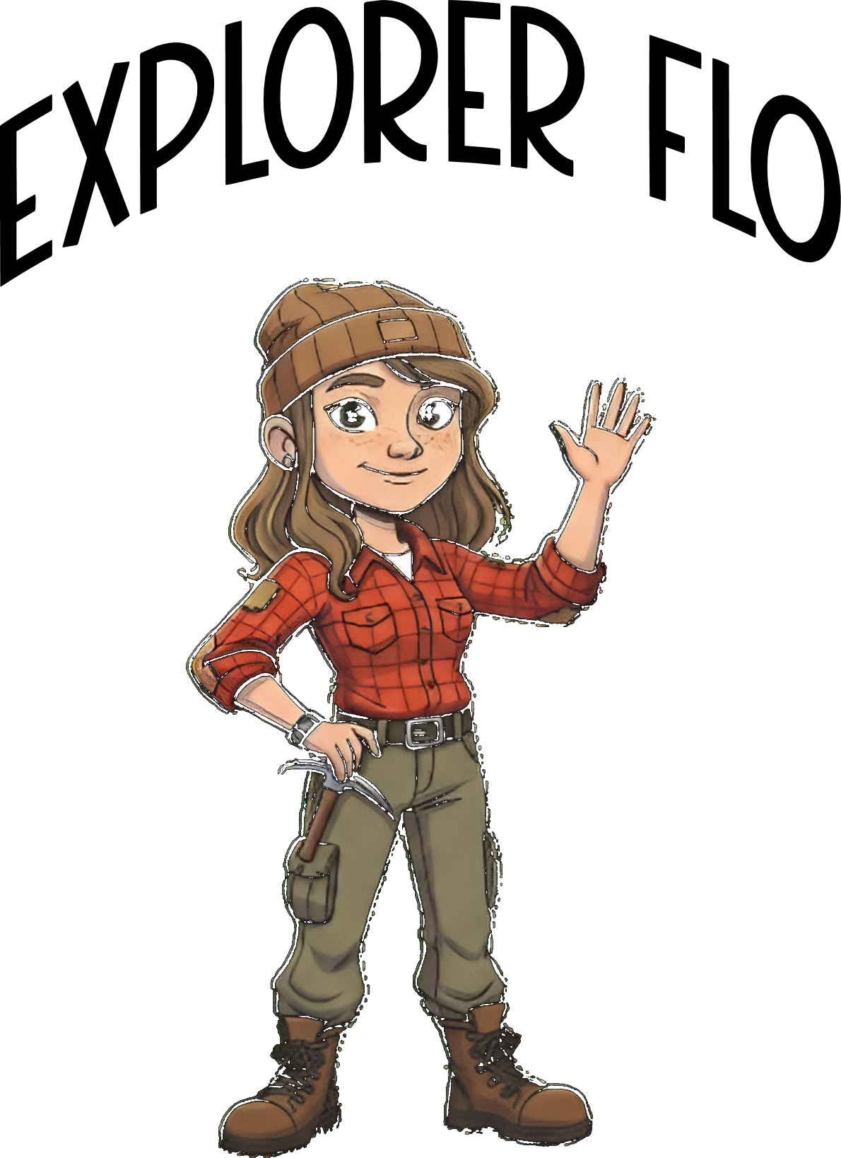 Explorer Flo Youth Adventure T-Shirt