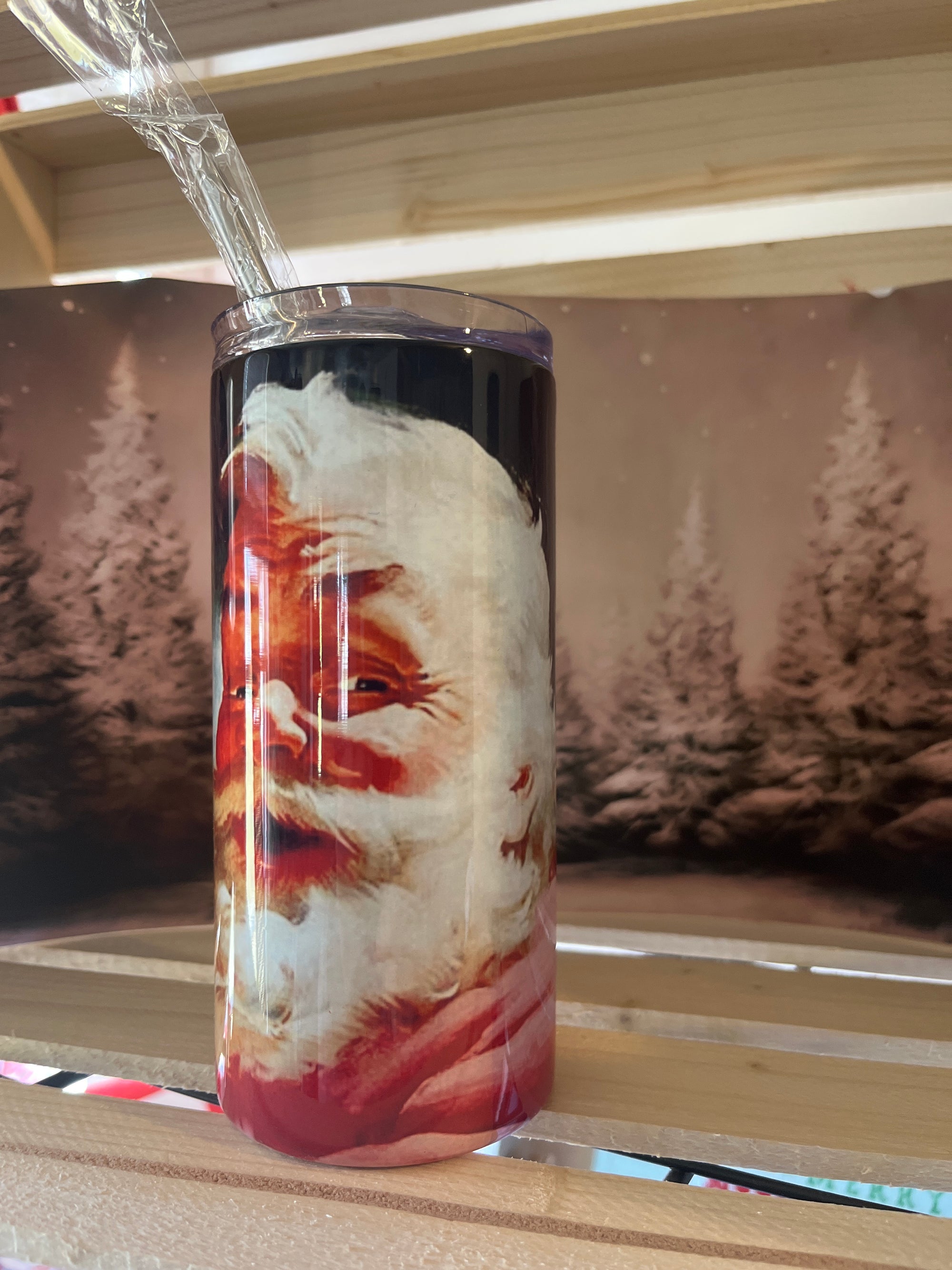 Santa  16 oz Tumbler