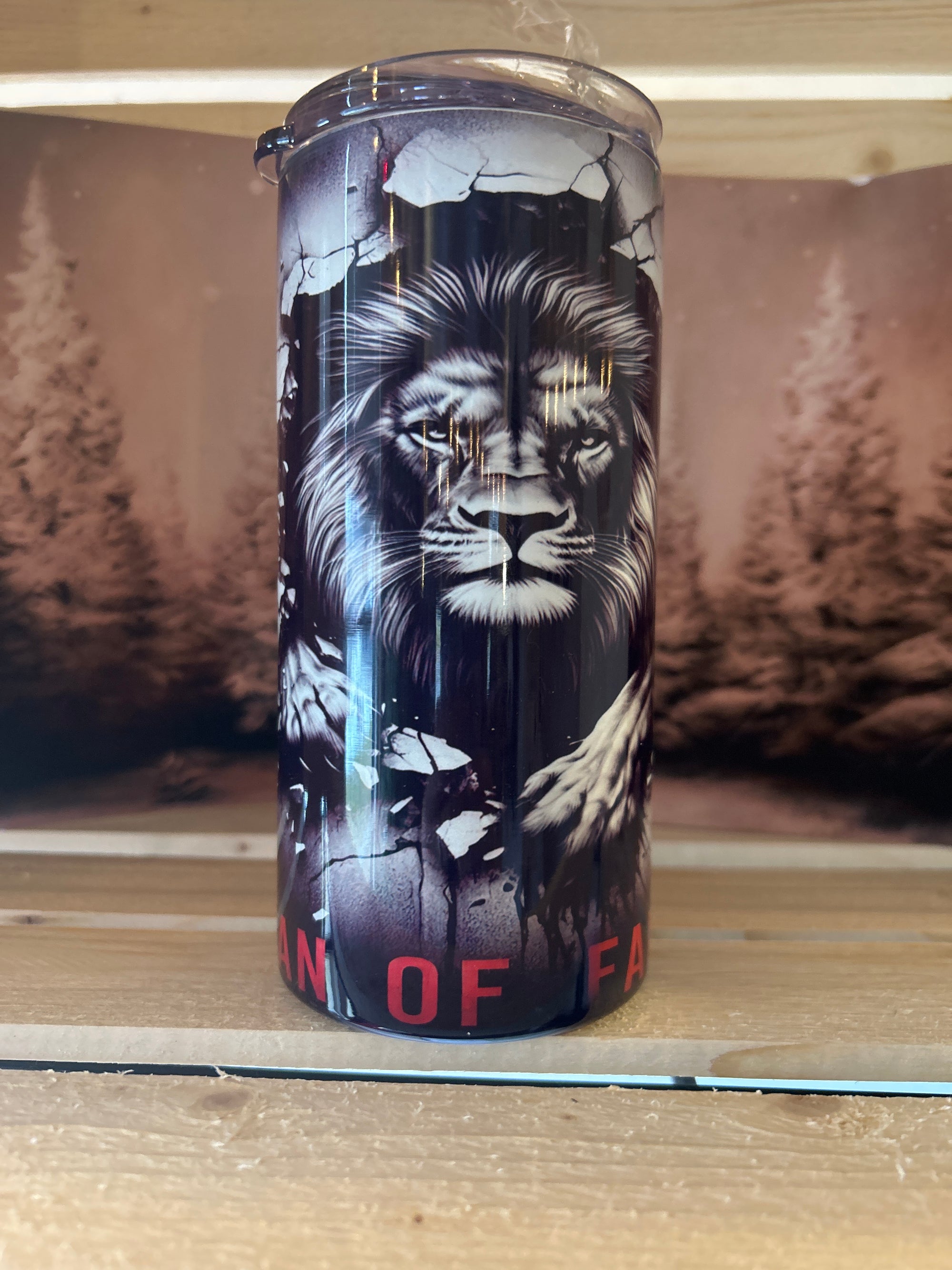 Man of Faith 16 oz Tumbler