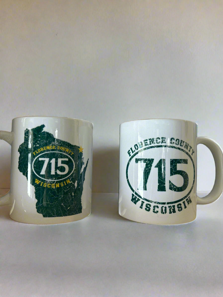 Florence Wisconsin (715) Coffee Cup