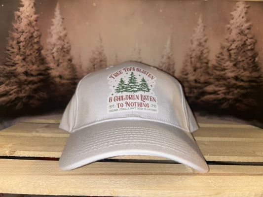 Tree Tops Glisten Baseball Hat