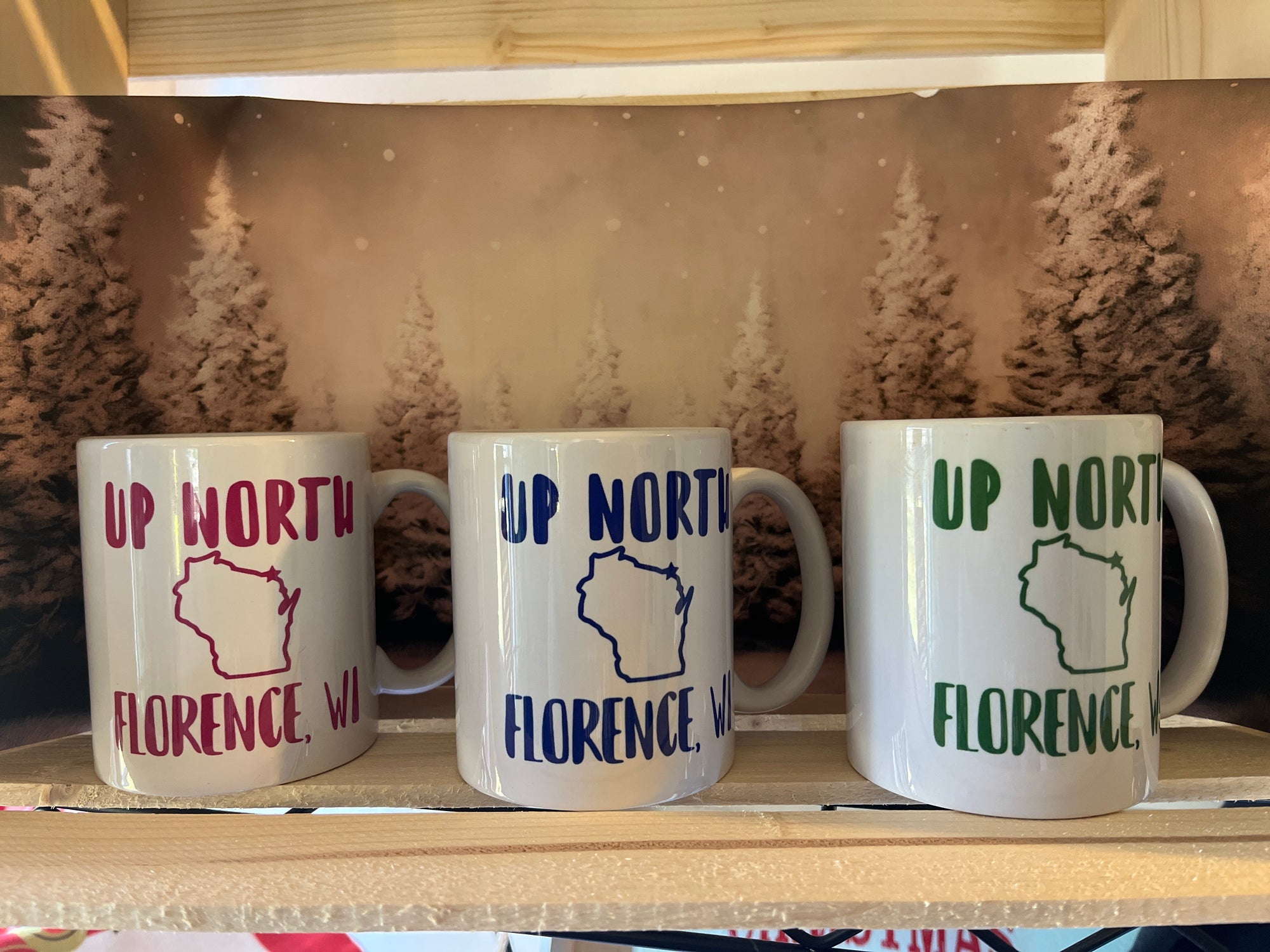 Up North Florence Coffee Cups