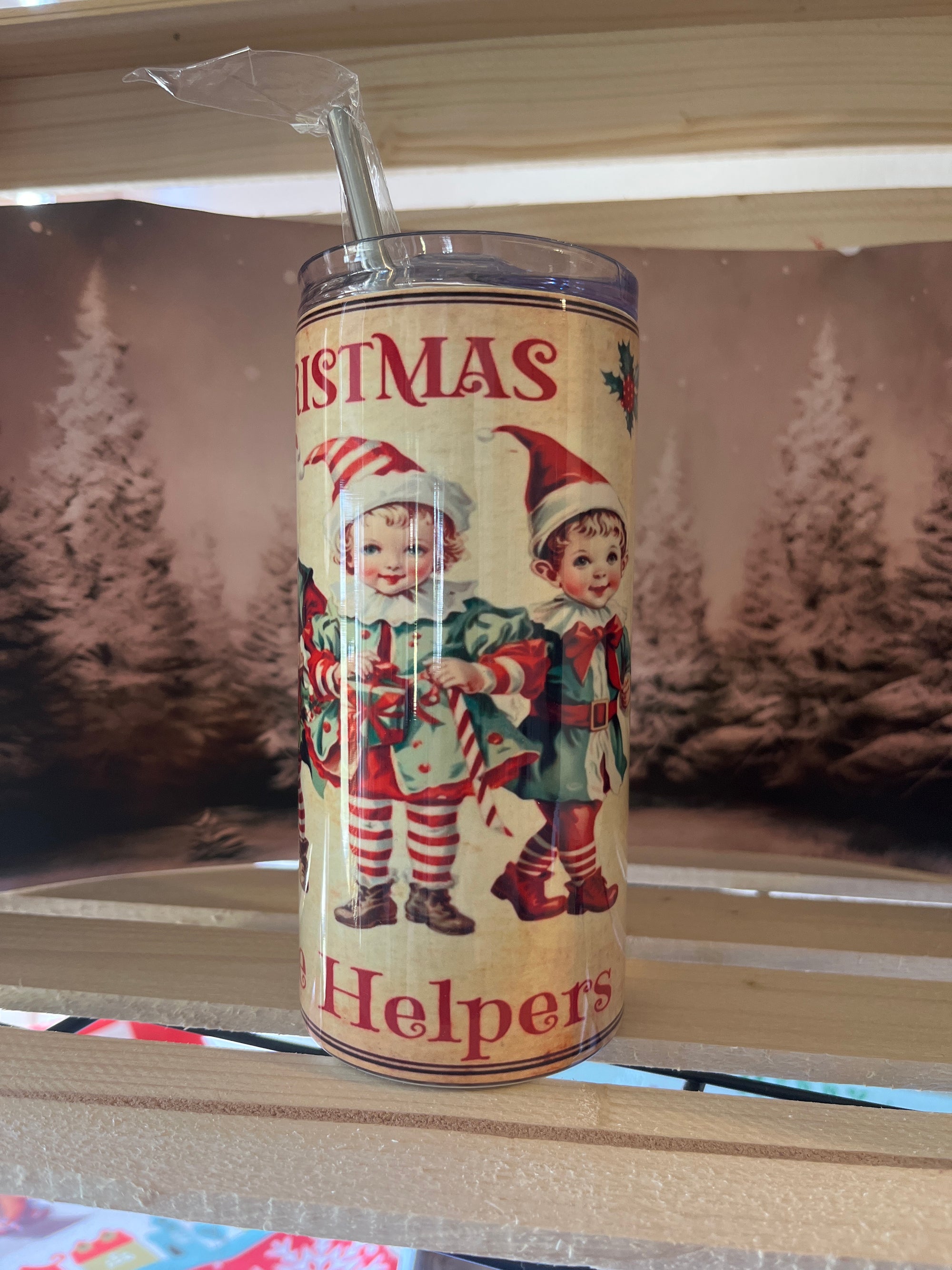 Santa's Little Helpers  16 oz Tumbler