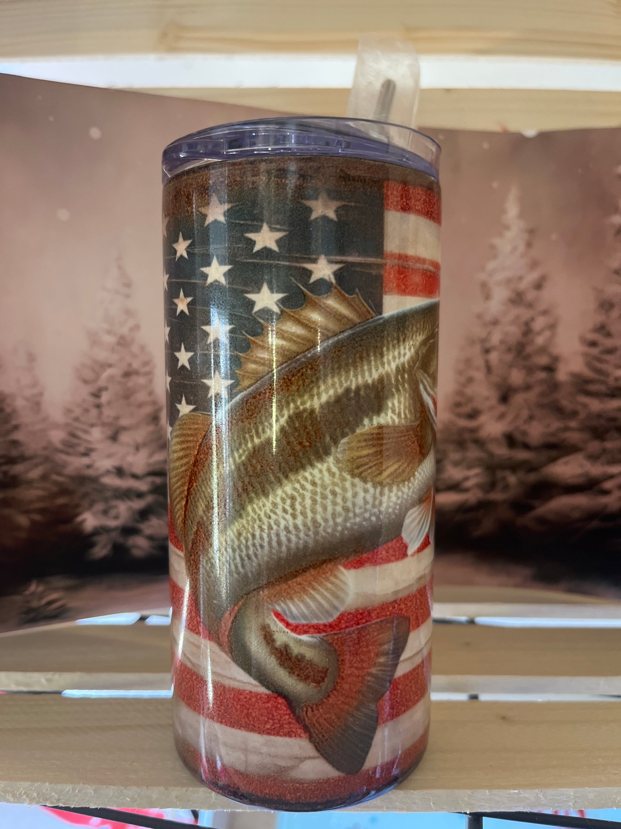 Bass 16 oz Tumbler