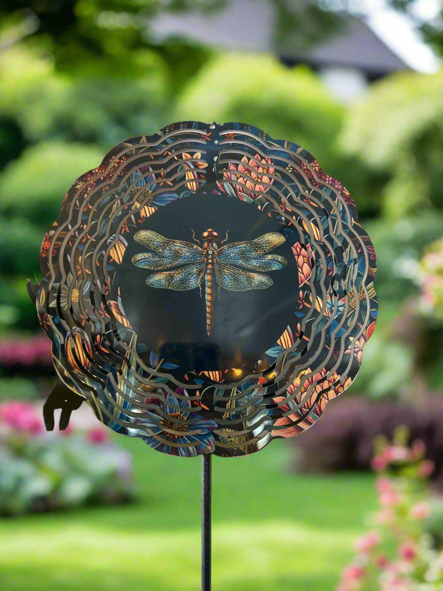 Dragonfly Wind Spinner
