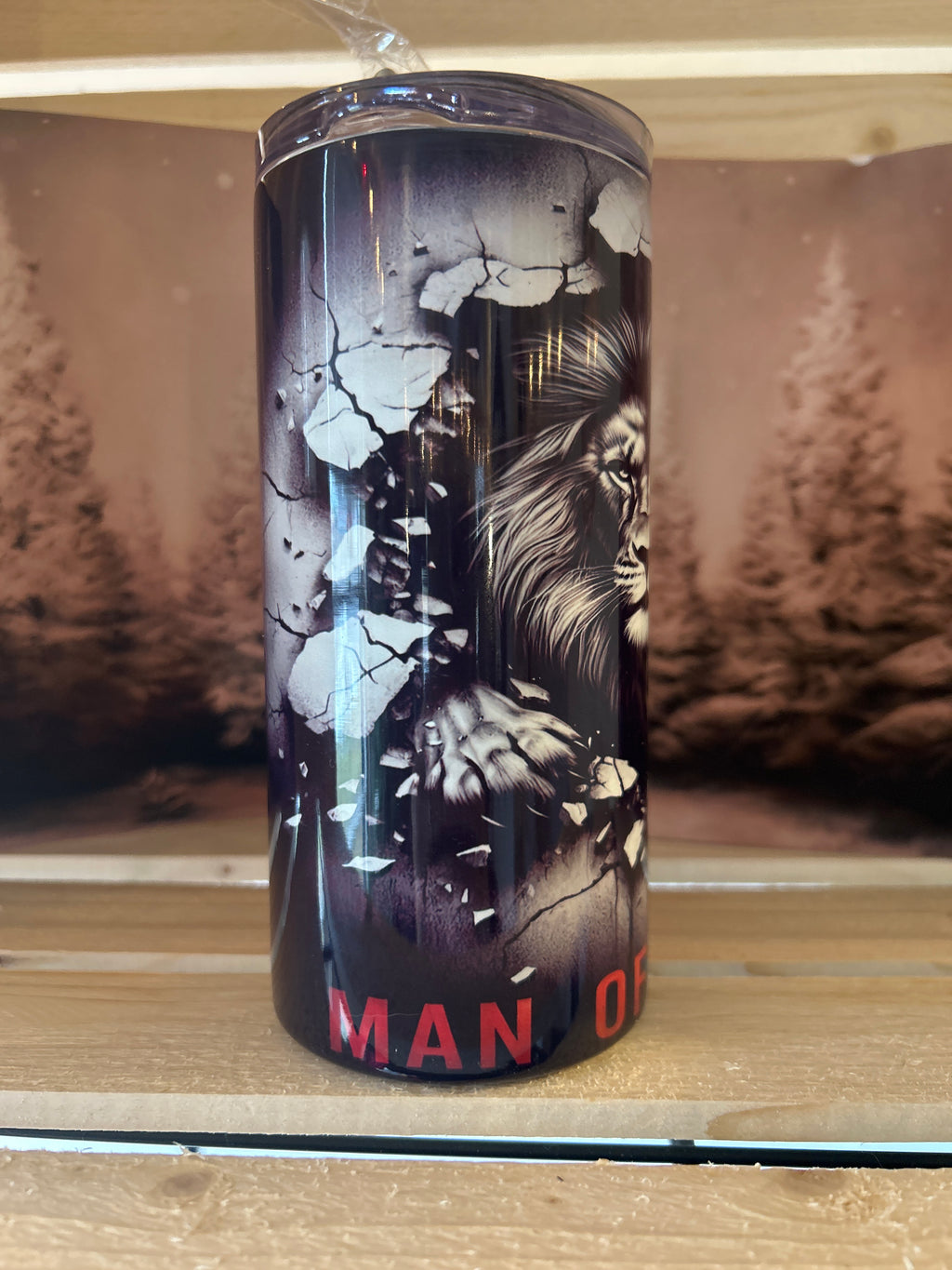 Man of Faith 16 oz Tumbler