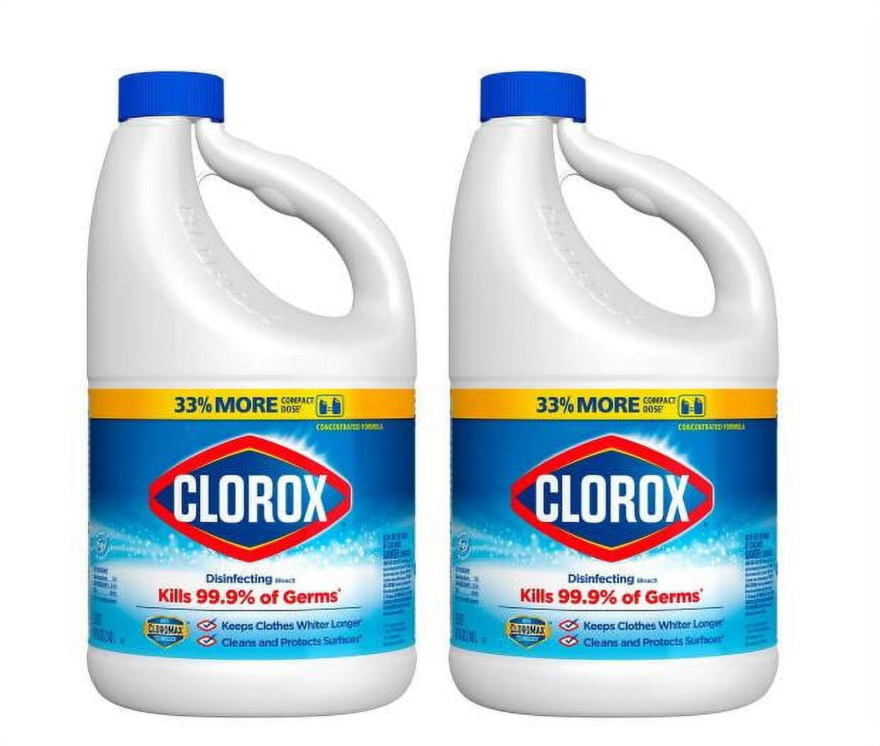 Clorox Concentrated Disinfecting Bleach — 81 fl oz