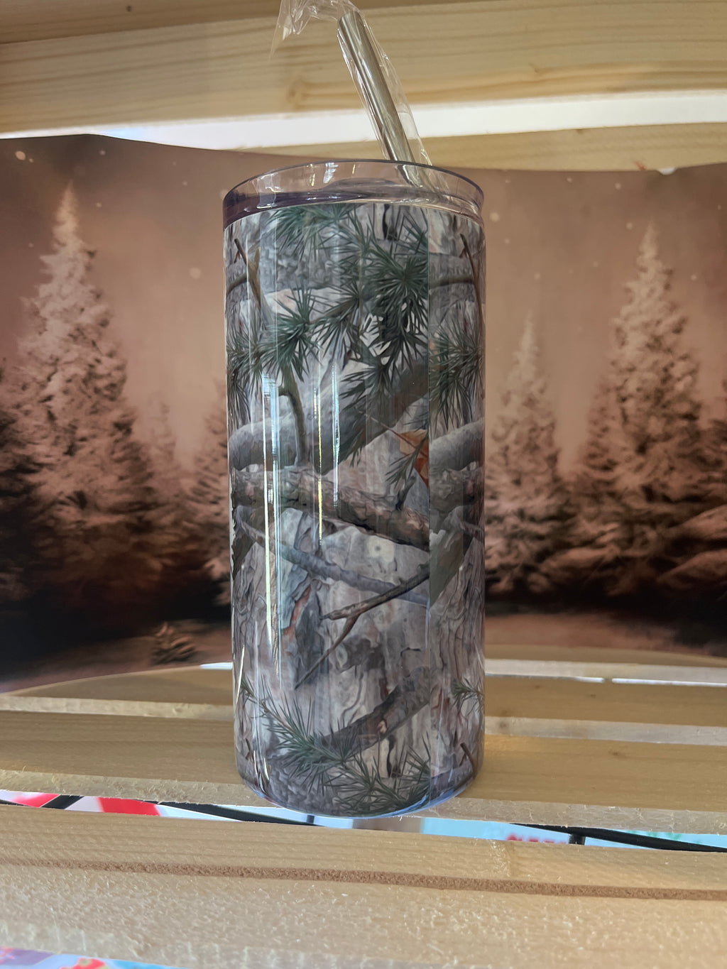 Buck Flag 16 oz Tumbler