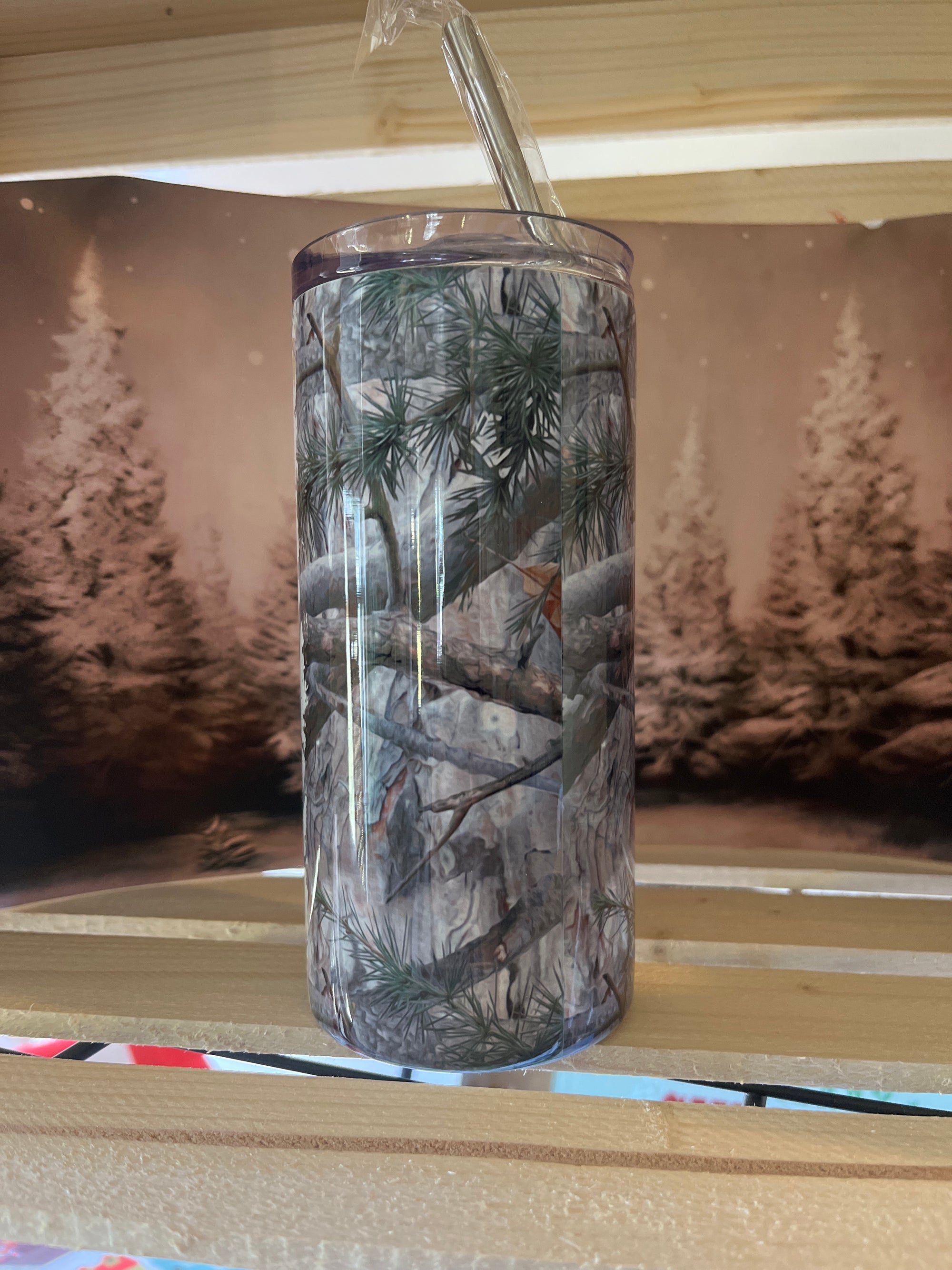 Buck Flag 16 oz Tumbler