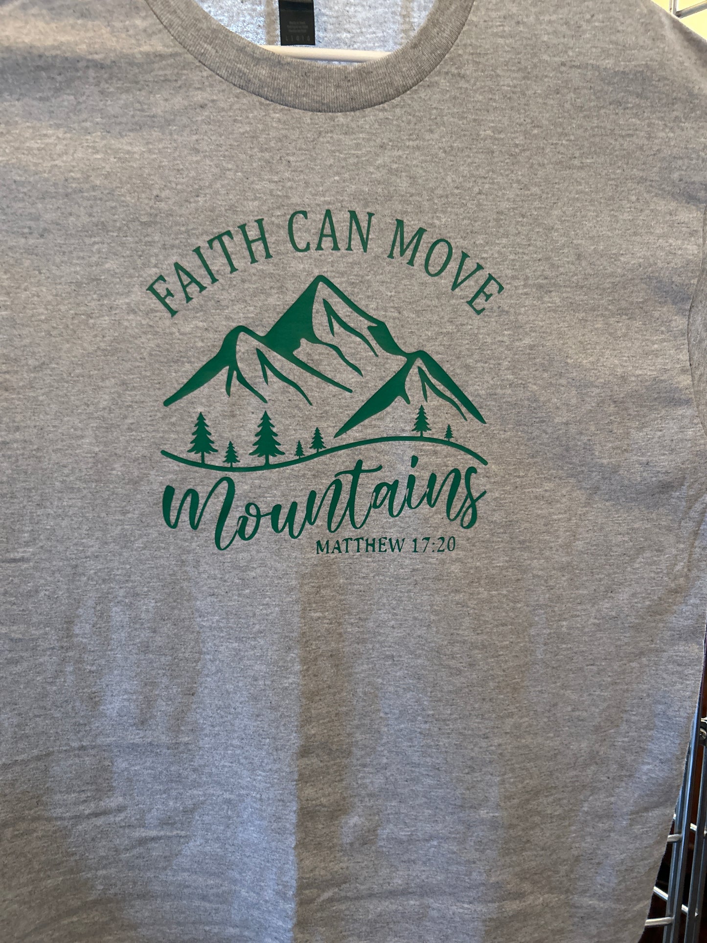 Faith Can Move Mountains Tshirt