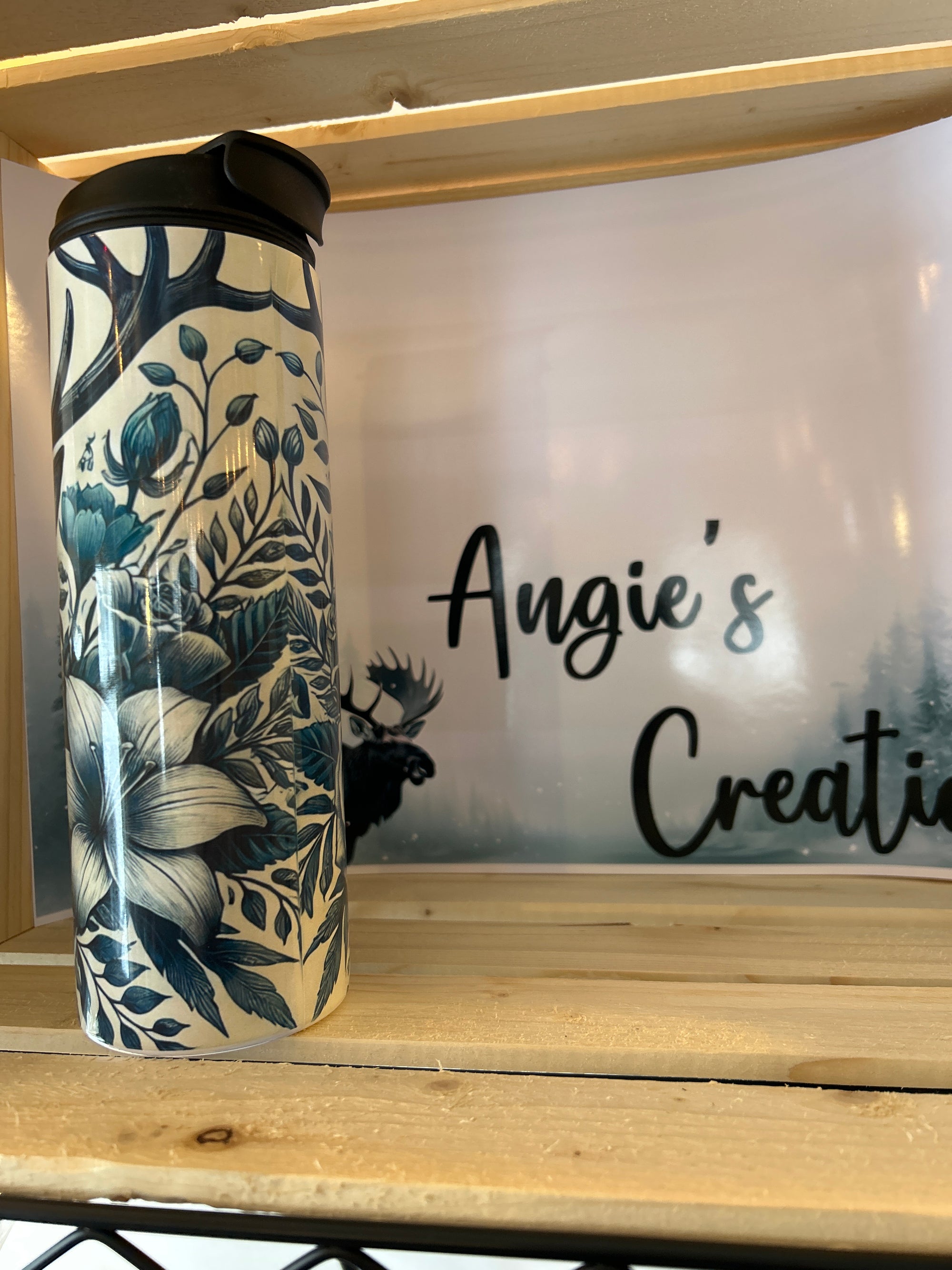 Girly Deer Combo 20 oz Tumbler Tan