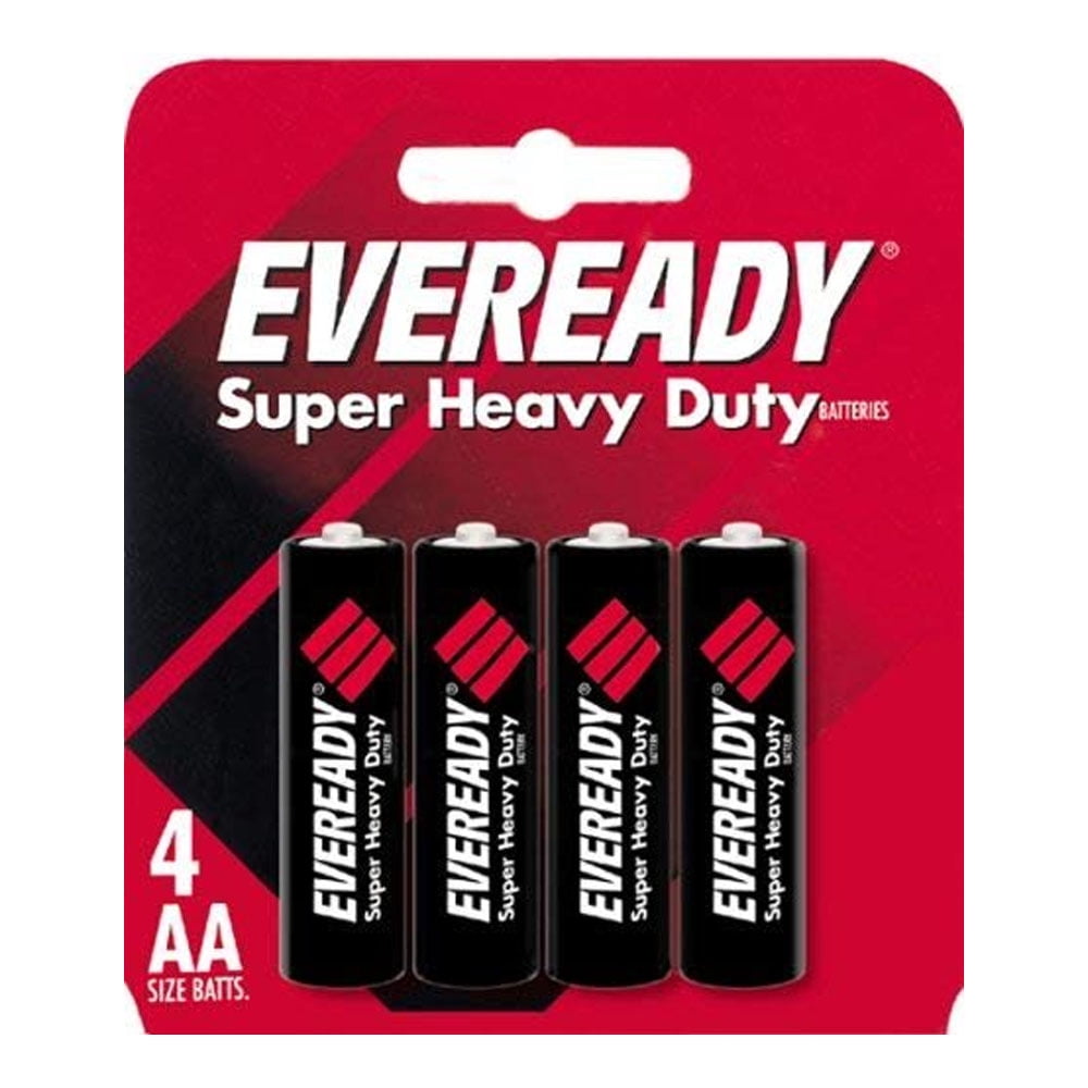 Eveready Alkaline AA Batteries — 4 ct