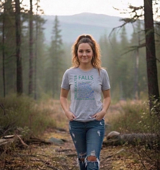 Northwoods Breakwater Falls T-shirt