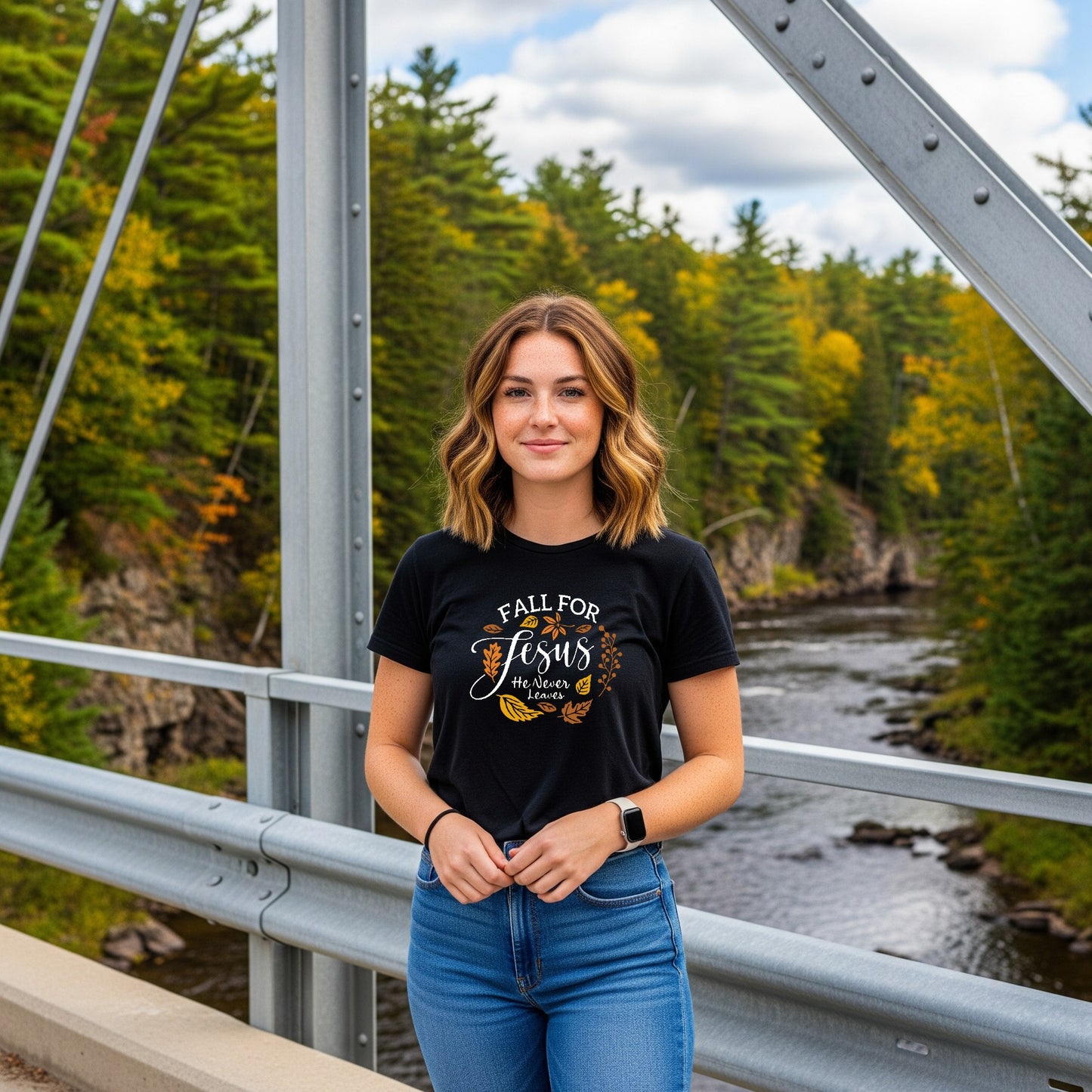 Fall for Jesus Tee