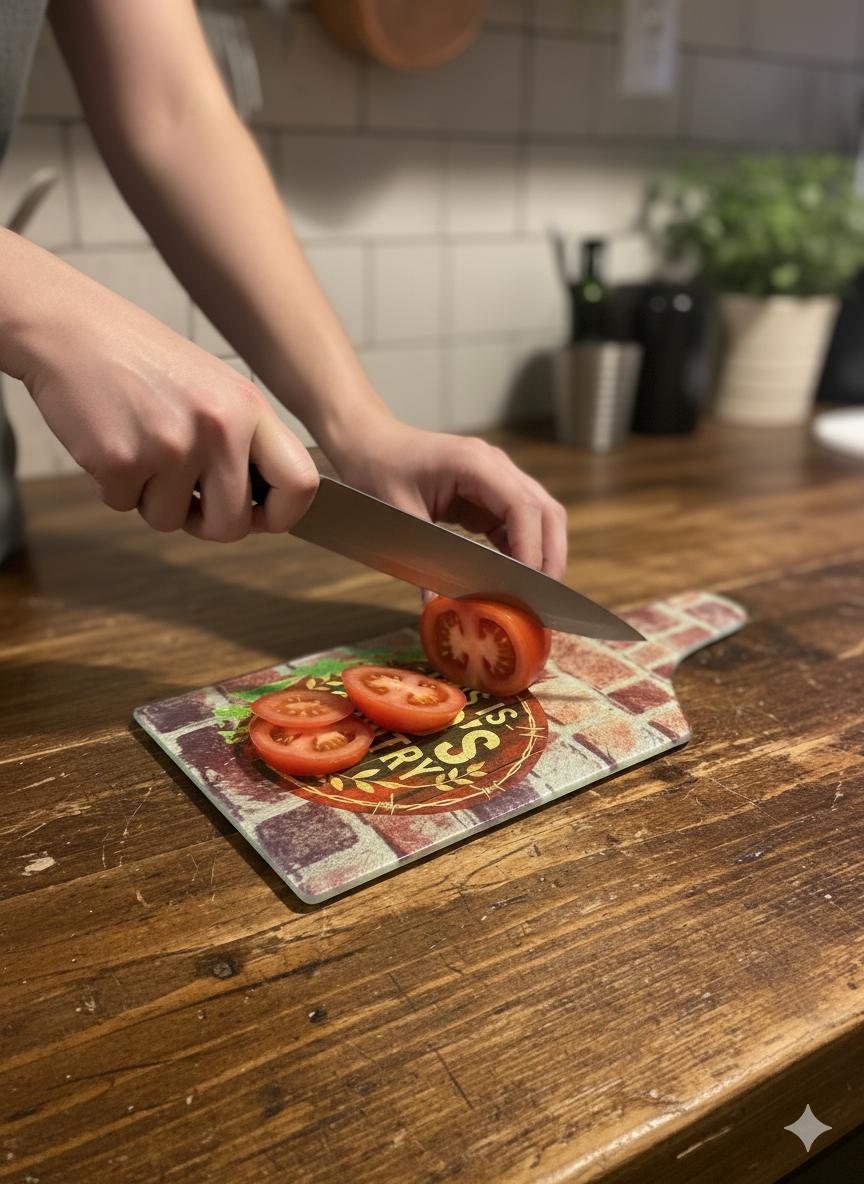 Gardening: Cheaper Than Therapy" Vintage-Style Cutting Board