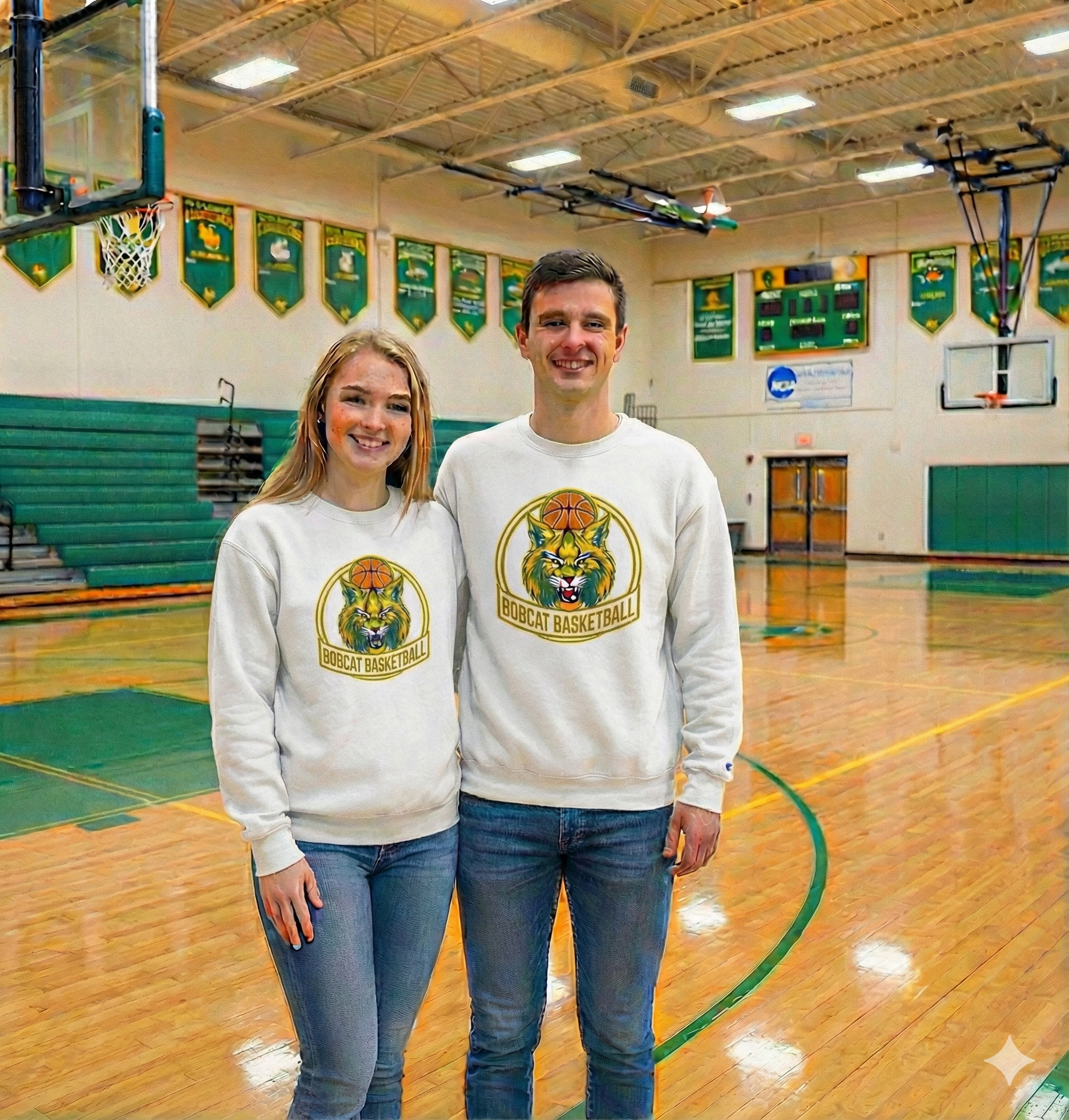 Florence Bobcat Crew Neck