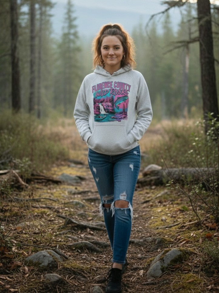 Wild Rivers Florence County Nature Graphic Hoodie, Crew & T-Shirt