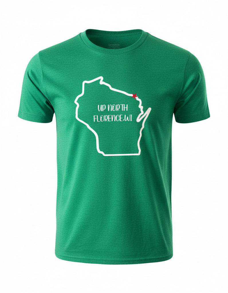UP North Florence Wisconsin TShirt
