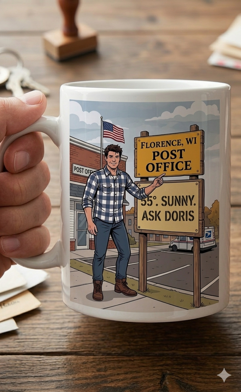 Florence's Most Trusted Postal Meteorologist — Official Field Mug