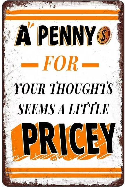 In stock Metal Signs