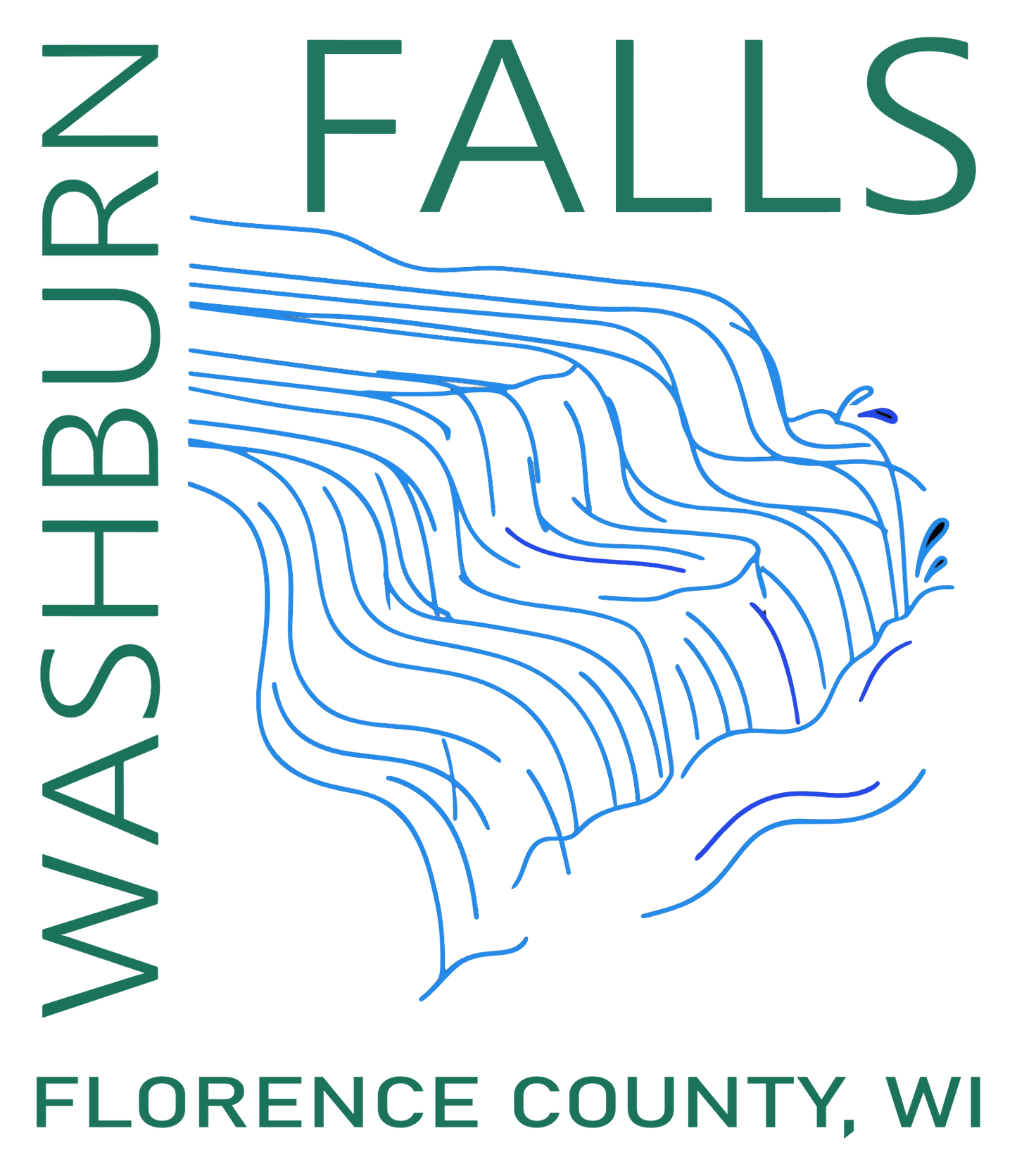 Northwoods Washburn Falls T-shirt