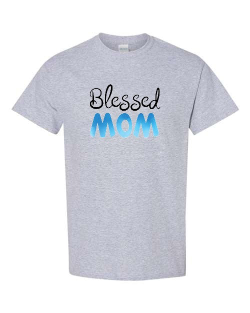 Blessed Mom Blue