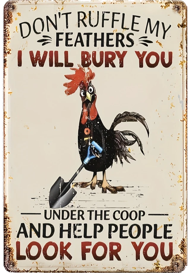 In stock Metal Signs