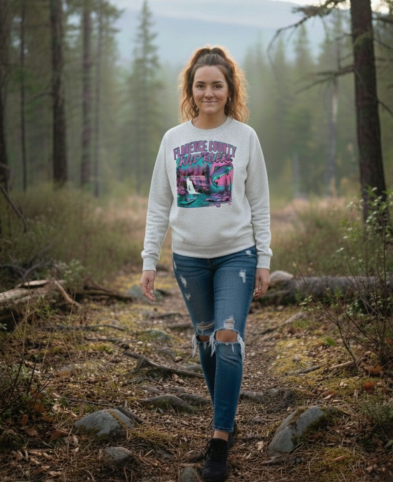 Wild Rivers Florence County Nature Graphic Hoodie, Crew & T-Shirt