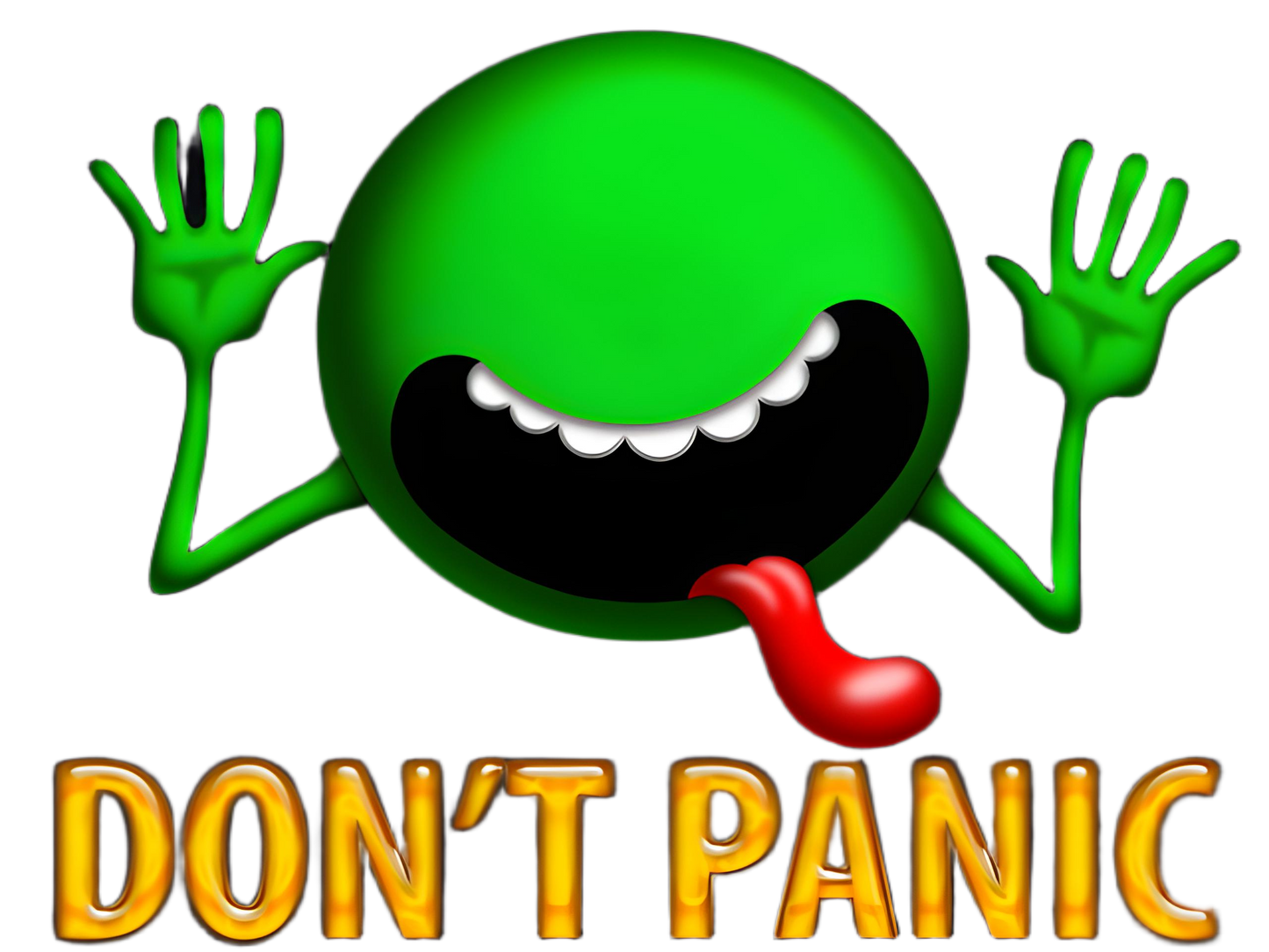 Dont Panic Graphic