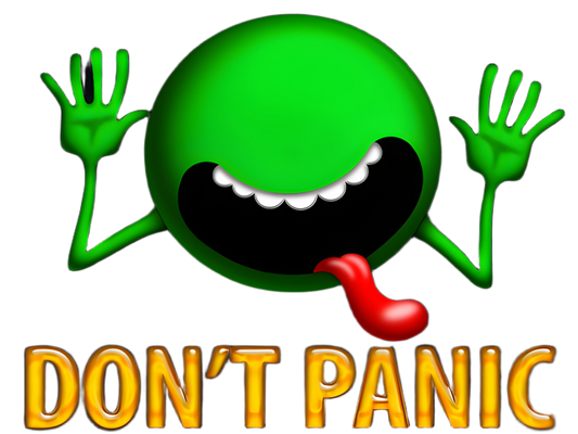 Dont Panic Graphic