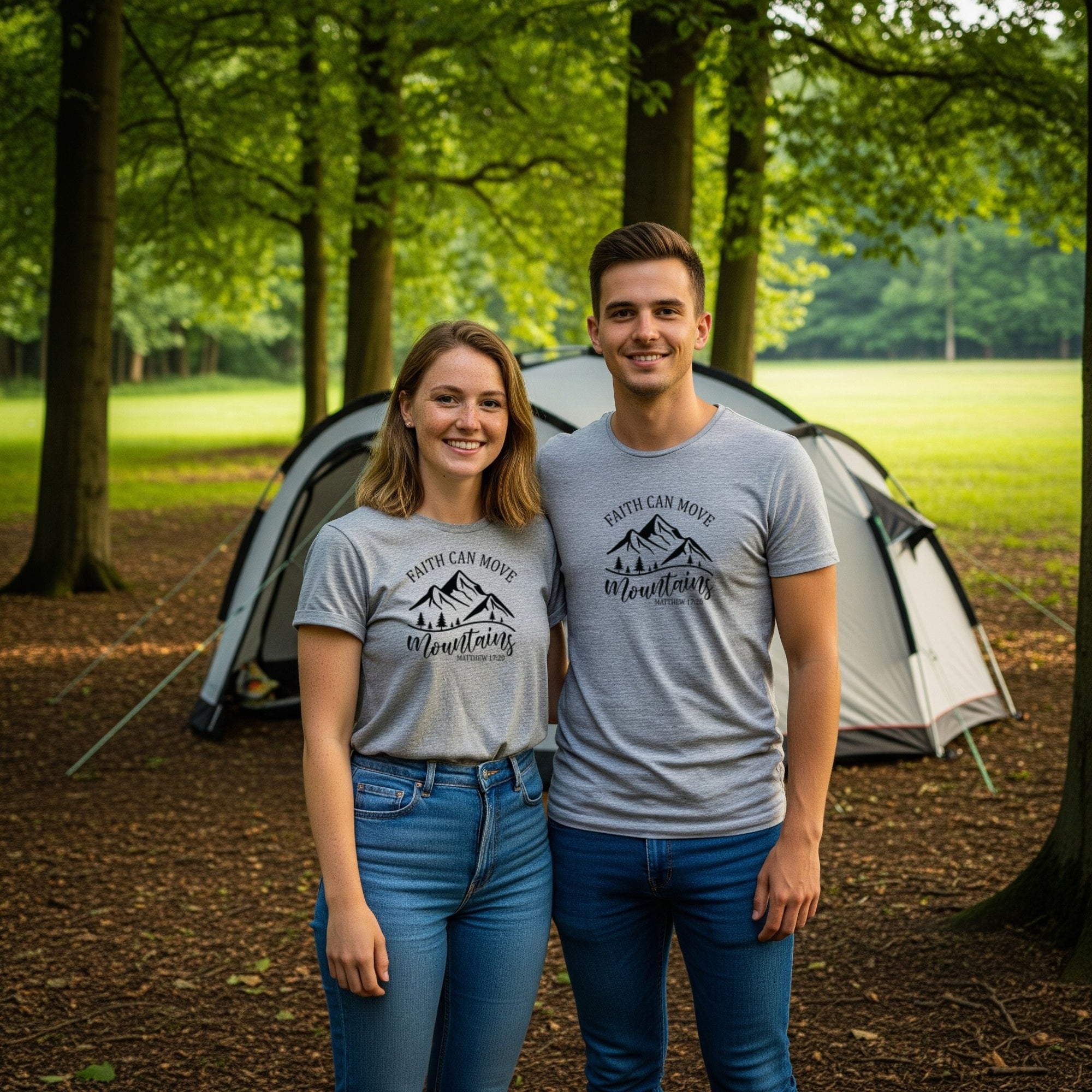 Faith Can Move Mountains Tshirt