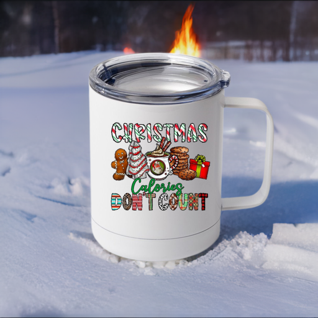 Christmas Calories Don't Count Drinkware