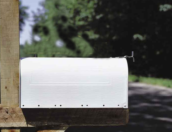 Custom Monogram Mailbox